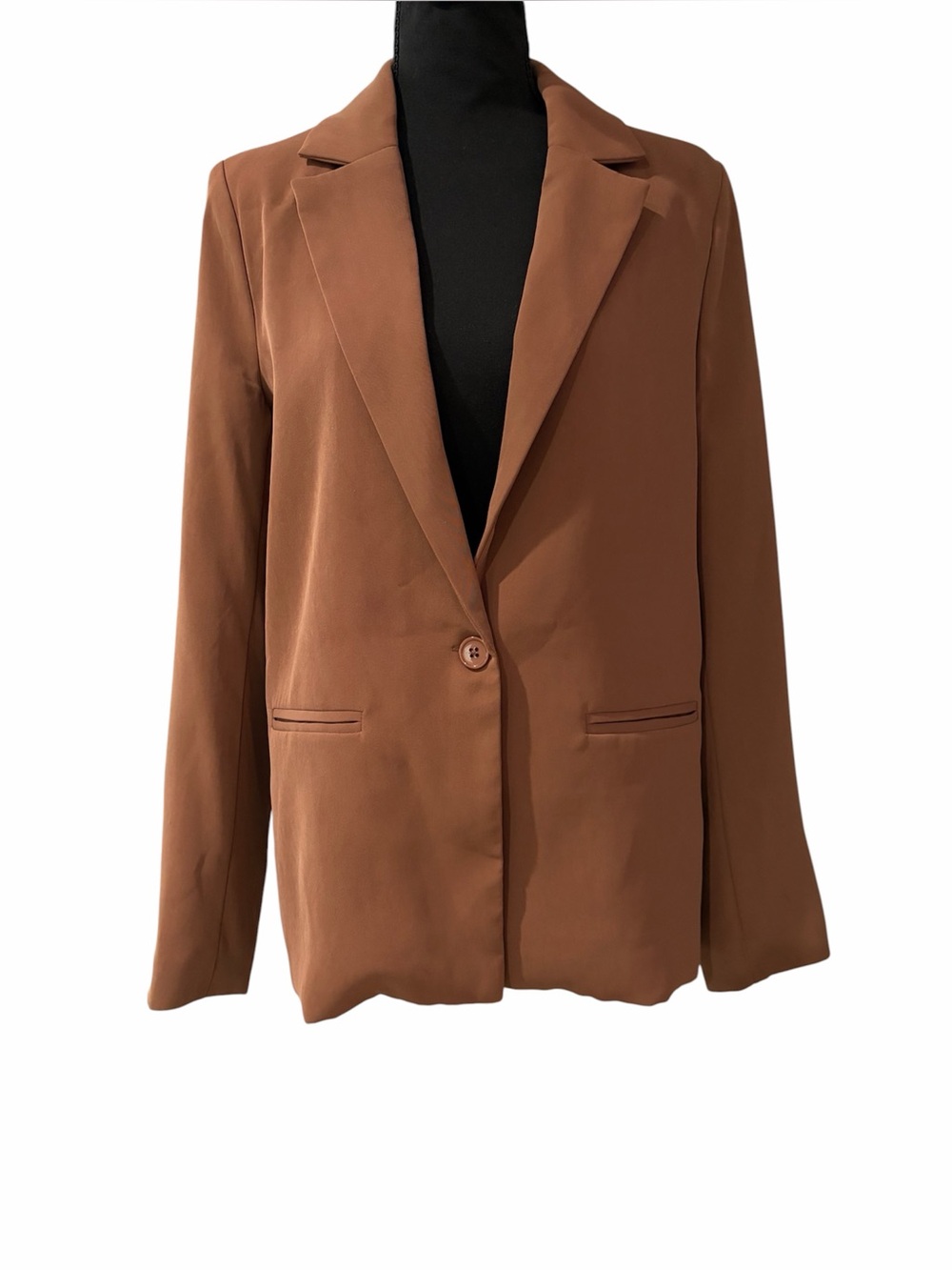 FOREVER 21 Brown Front Open Casual
Blazer Size S